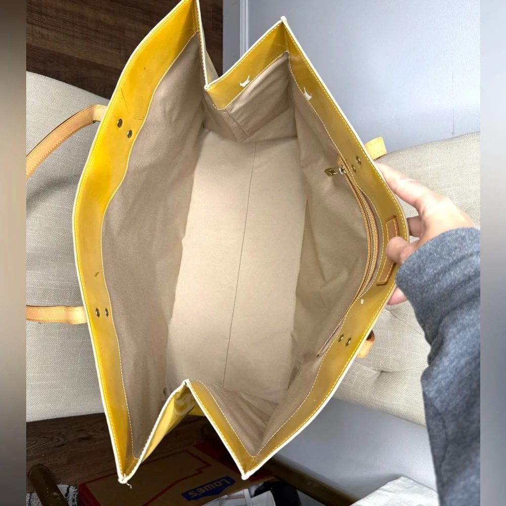Authentic Louis Vuitton Reade GM Tote bag yellow - Picture 14 of 16